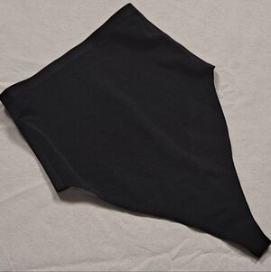 Skims Power Mesh High Waisted Thong Onyx Black Small NWT Shapewear